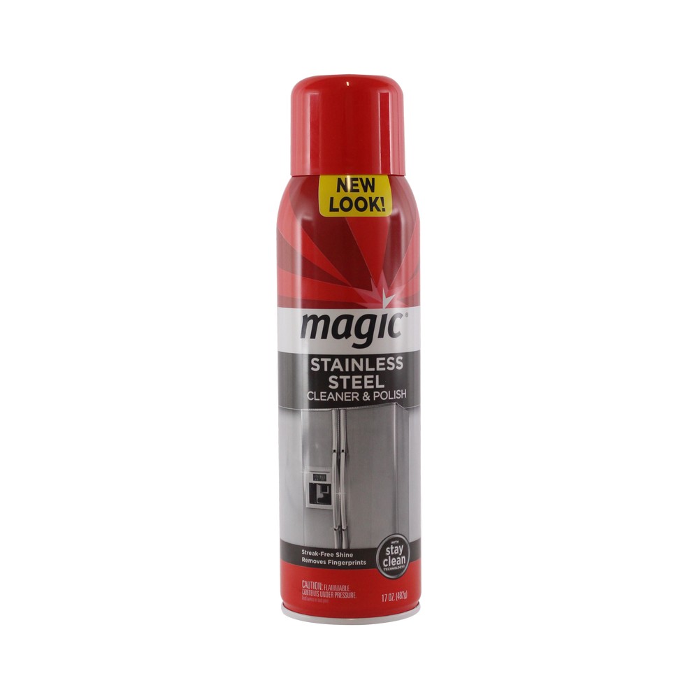 Limpiador para acero inoxidable en spray 17 oz