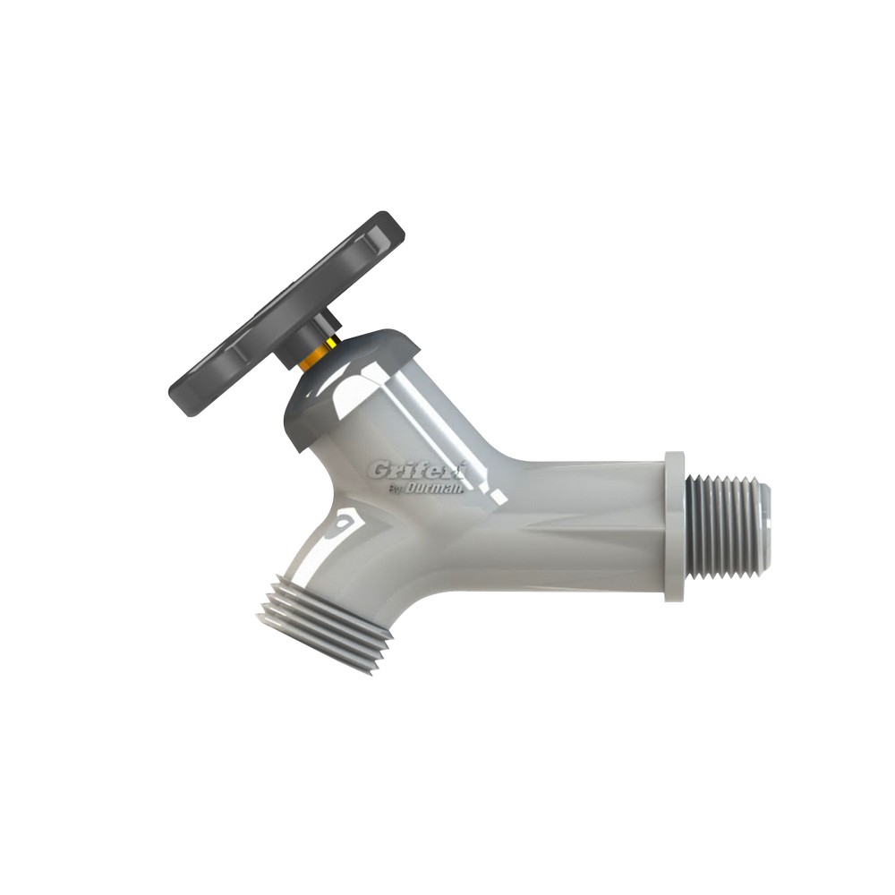 Llave plástica para chorro con rosca 12.70 mm (1/2 pulgada)