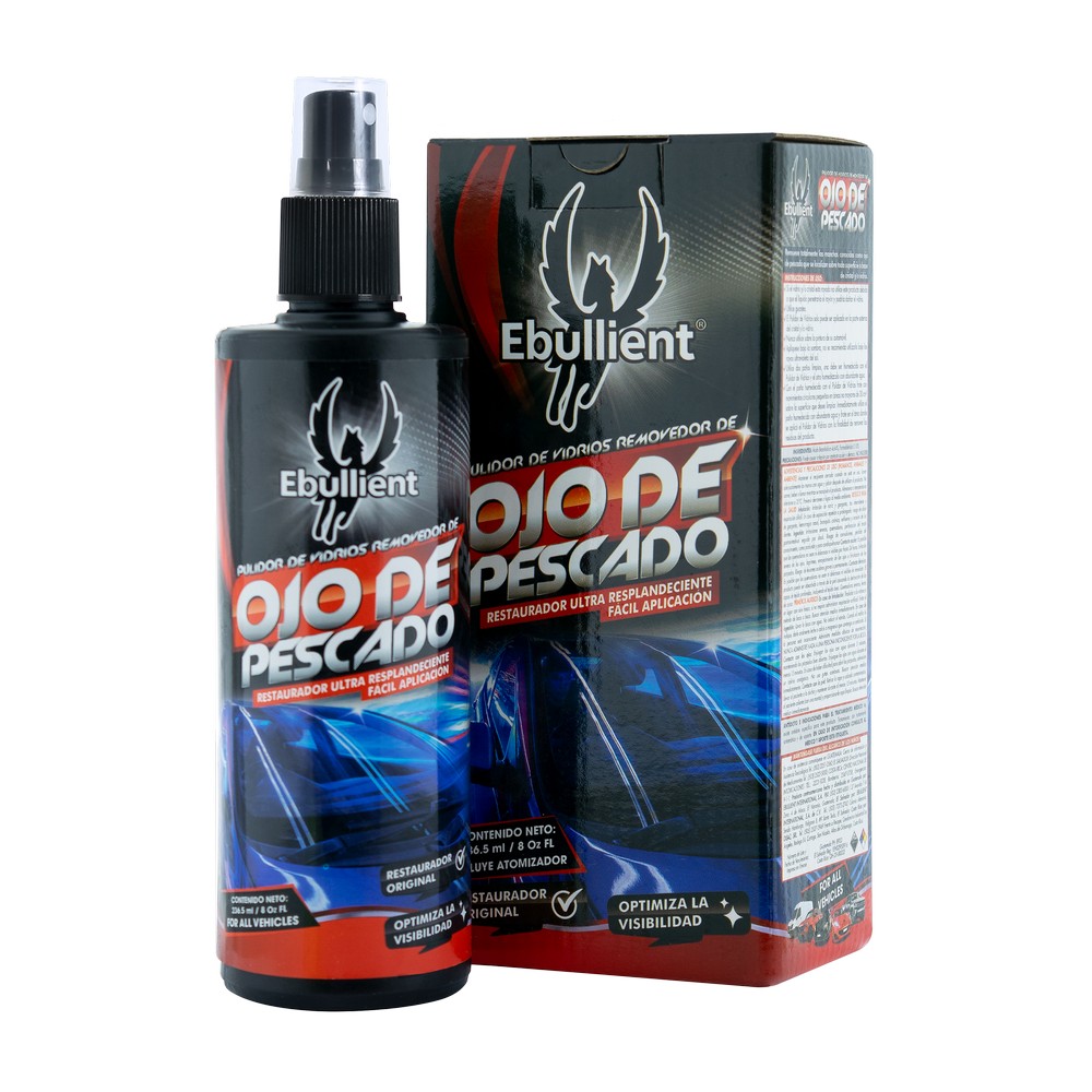 Limpiador para vidrio ojo de pescado liquido 236.5 ml