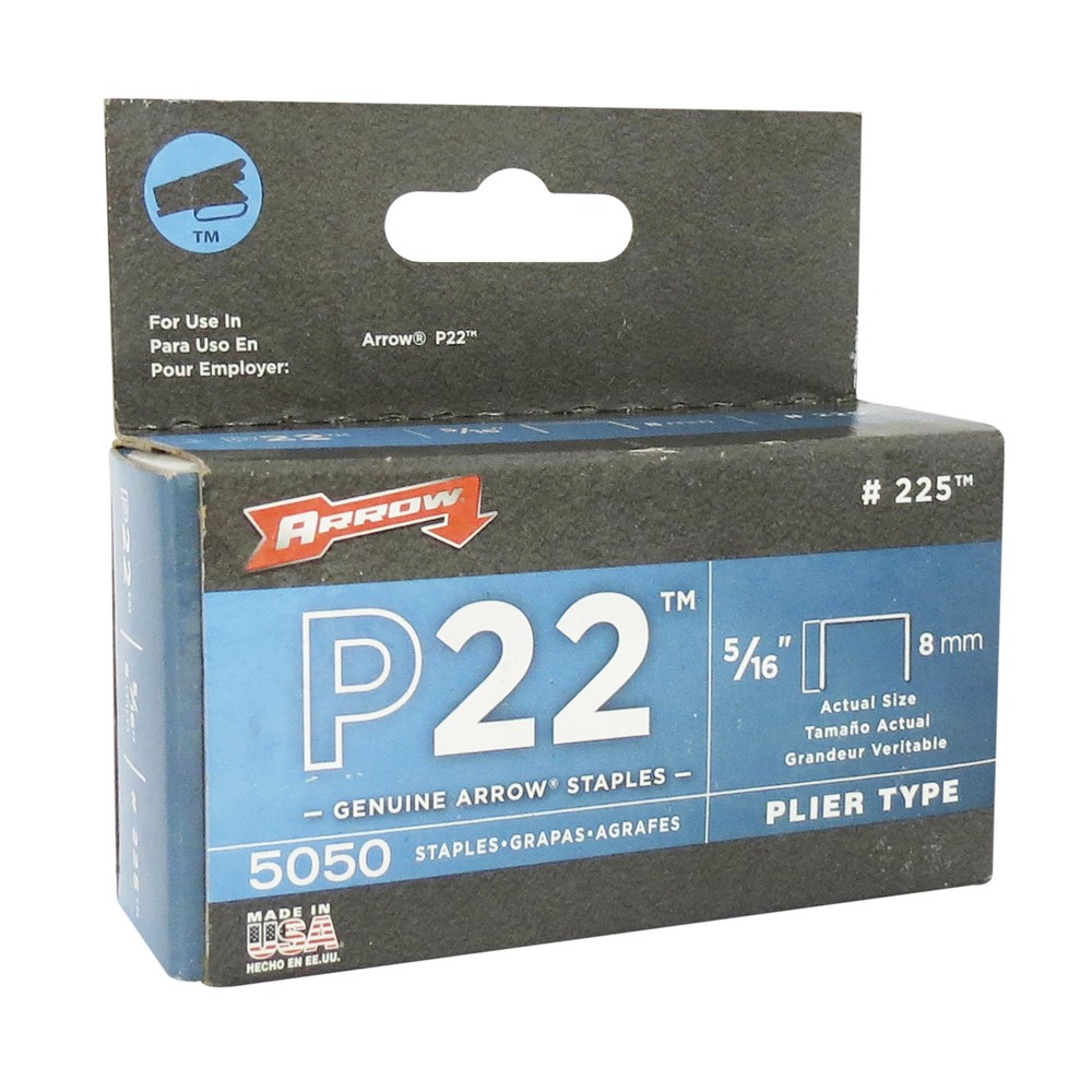 Caja de grapas 5/16 pulg p22 5050 piezas