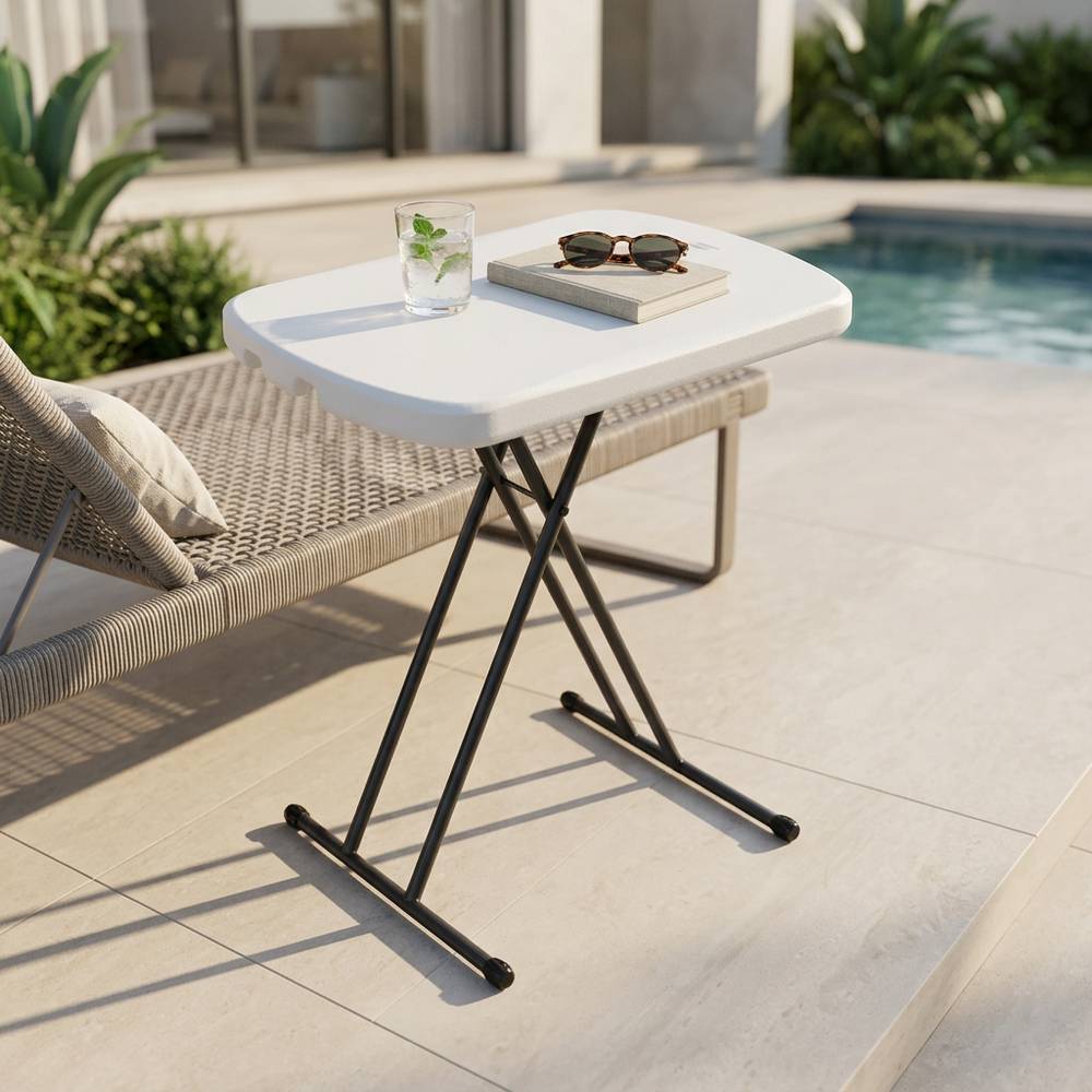 Mesa plastica plegable personal