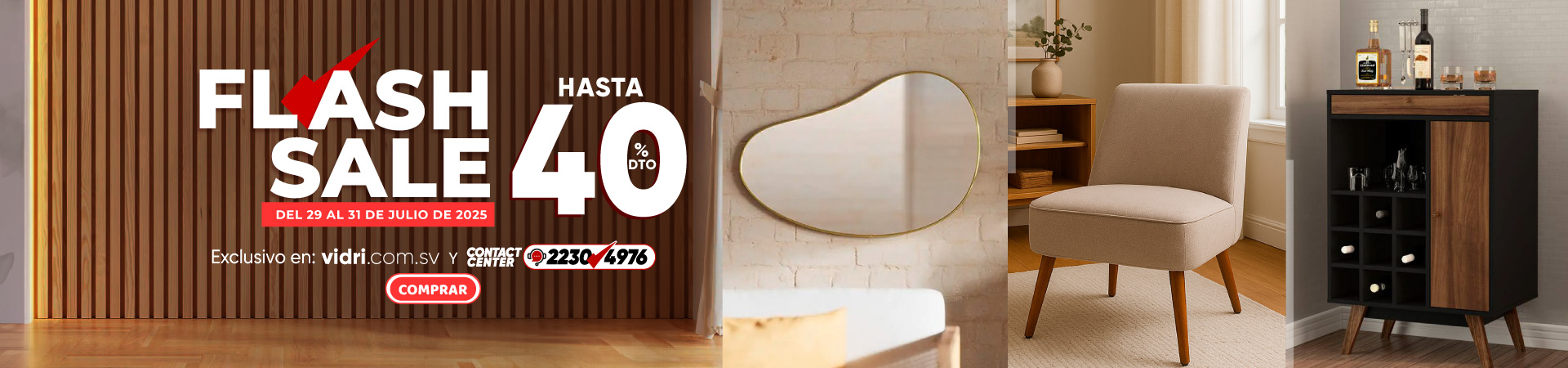 Flash Sale julio